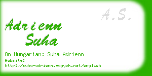 adrienn suha business card